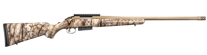 American Rifle, 7mm PRC, 24" Threaded Barrel, Bronze, Go Wild Camo, 3-rd