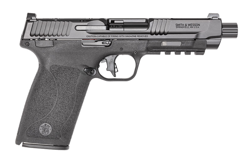 M&P 5.7, 5.7x28mm, 5" Barrel, No Thumb Safety, Black, (2) 22-rd