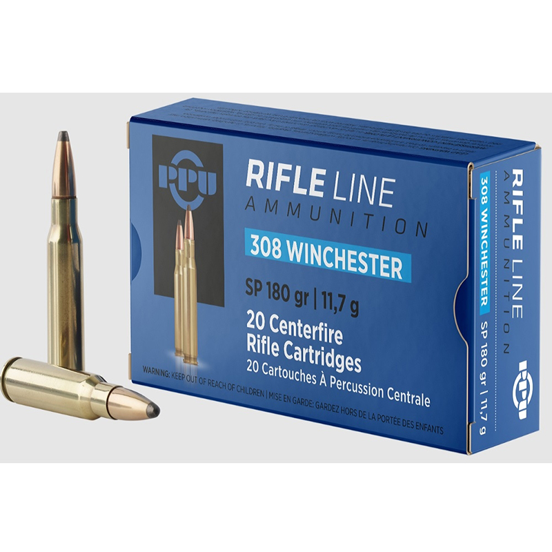 .308 Win, 180 Grain, Soft Point, 20/Box