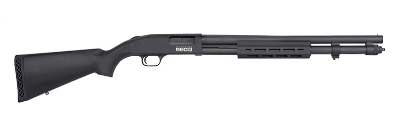 590S Tactical, 12 Gauge, 20" Barrel, 3" Short Shell Compatible, OR, Blued, Black, 13-rd