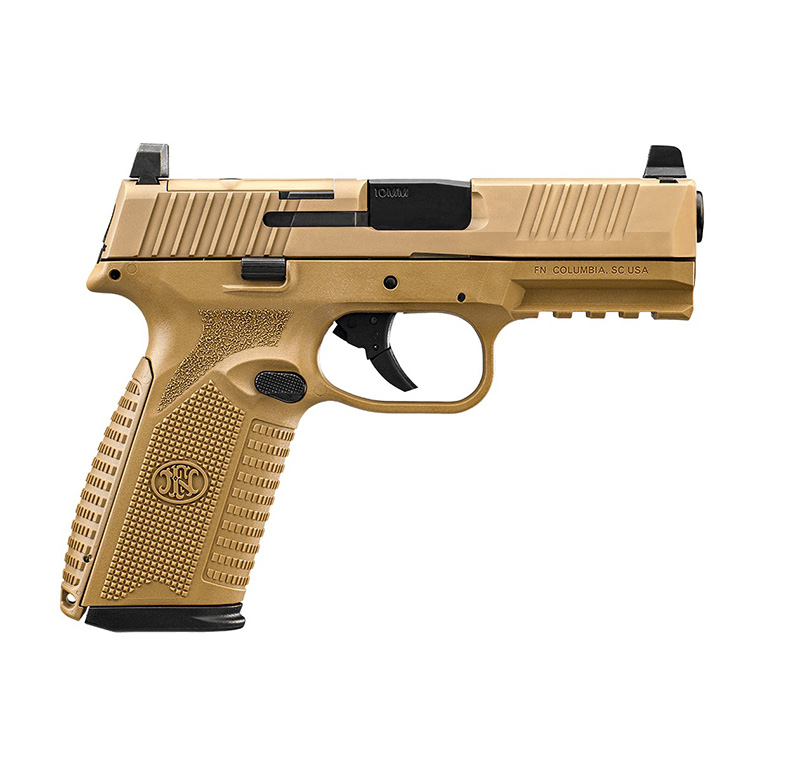 FN 510 MRD, 10mm, 4.1", OR, FDE, (2) 10-rd
