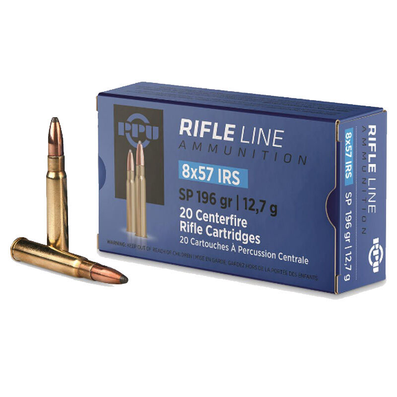 Iron Valley Supply | 8x57 IRS, 196 Grain, Soft Point, 20/Box