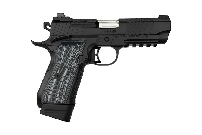KDS9C, 9mm, 4" Barrel, Optics Ready, TruGlo Night Sights, Black, G10 Grips, (1) 15 & (1) 18-rd
