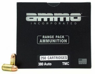 Signature Target, Range Pack .380 ACP, 100 Grain, TMC, 250/Box