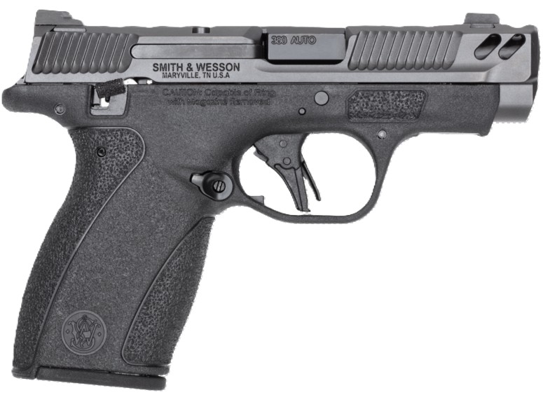PC Bodyguard 2.0 Carry Comp, .380 ACP, 3.1" Ported Barrel, Thumb Safety, Grey, Black, (2)10-rd