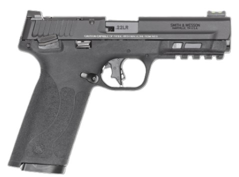 M&P 22X, .22LR, 4.1", Barrel, MTS, Optic Ready, FO Front Sight, Black, (2) 10-rd, Compliant Model