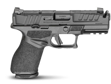 Echelon 4.0C, 9mm, 4" Barrel, w/Compensator, Optic Ready, Tritium Front Sight, Black, (1)15 & (1)18-rd
