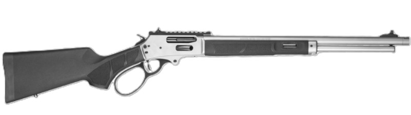 S&W Model 1854, .30-30, 20" TB, OR, M-LOK, Large Loop, Gold Bead Front Sight, Stainless, Black, 6-rd