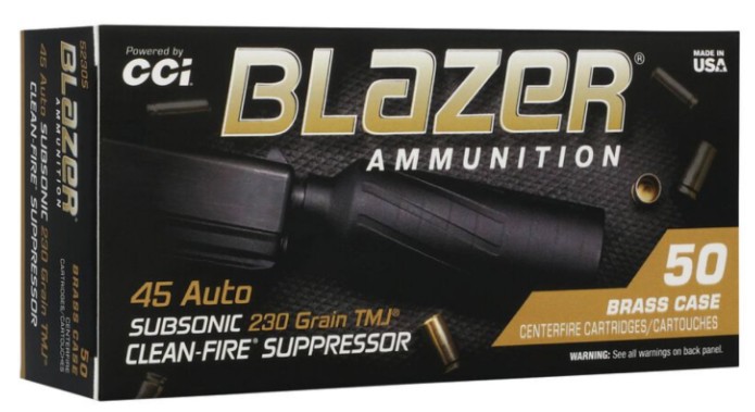 Blazer Brass, .45 ACP, 230 Grain, TMJ, 50/Box