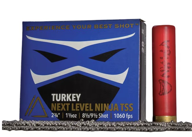 Turkey Ninja Next Level, 28 Gauge, 2-3/4", 1 1/2 oz, #8.5/#9.5 Shot, TSS, 5/Box