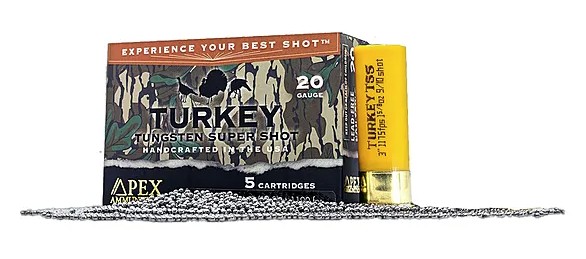 MO GreenLeaf Turkey, 20 Gauge, 3", 1 5/8 oz, #9/#10 Shot, TSS Blend, 5/Box