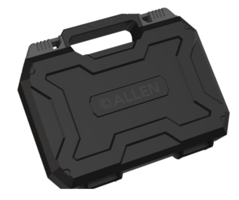 Hard Pistol Case, Lockable, 9.4 x 5.75", Black