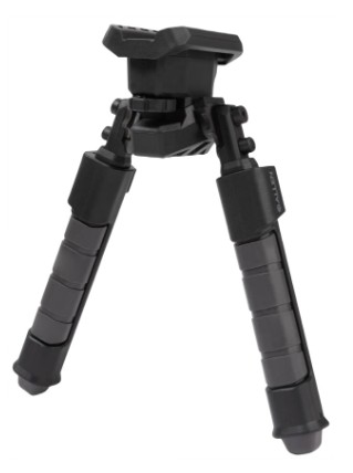 Helix Bipod, Low Stud Mount, 9.5"- 12" Black