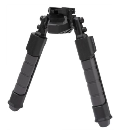 Helix Bipod, Low Stud Mount, 8"- 11", Black