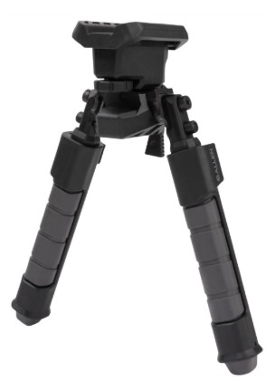 Helix Bipod, Low-Tilt Mount, 8.5"- 11.5", Black