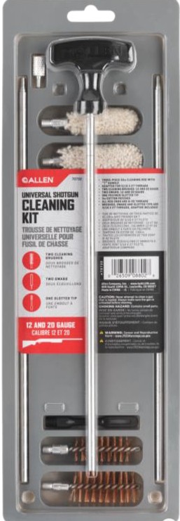 Universal Shotgun Cleaning Kit, 12 Gauge to 20 Gauge