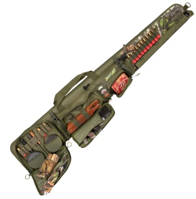 Gear Fit Pursuit Shocker Lockable Shotgun Case, 52", Mossy Oak Obesssion