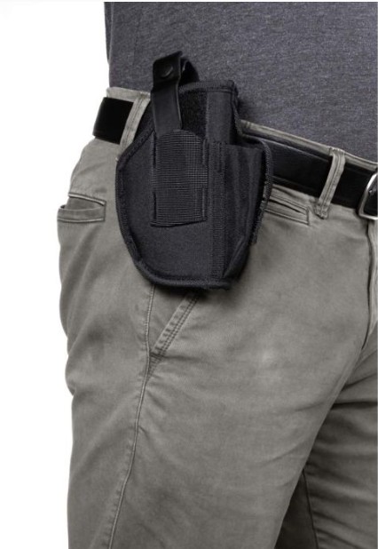 Ambidextrous Belt Holster, Size 06, Med/Lrg Frame, Fits Springfield XD, Fits Up To 1.5" Belt, Black
