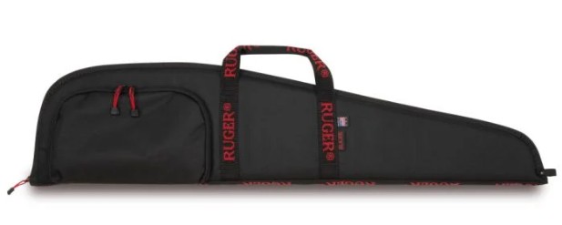 Ruger Soft Rifle Case, 40", Ruger Handles, Black, Red