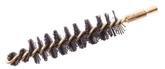 Nylon Bolt Carrier Brush, .223 Caliber, 5.56mm, AR-15, Black, Brass