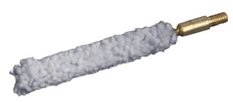 Bore Mop Cleaning Swabs, .357 Caliber, .38 Caliber, 9mm, White