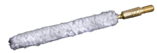 Bore Mop Cleaning Swabs, .243 Caliber, 6mm, White