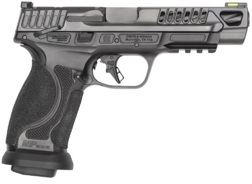 M&P9 M2.0 Competitor HD, 9mm, 5" Barrel, MTS, OR, HIVIX H3 Tritium Front, Black, (4) 10-rd, Compliant Model