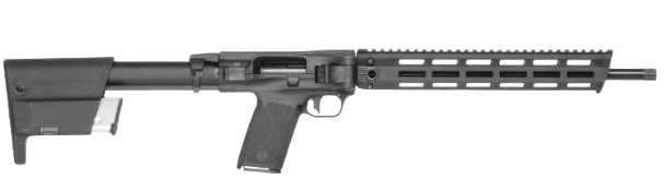M&P FPC, 5.7x28mm, 16.25" Threaded Barrel, M-LOK, Folding Stock, Black, (3) 22-rd