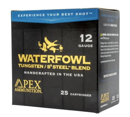 Waterfowl TSS/S3, 12 Gauge, 3", 1 5/16 oz, #2/#7.5 Shot, 25/Box