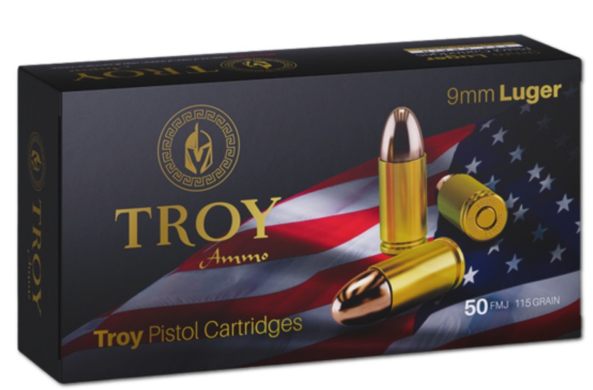 9mm, 115 Grain, FMJ, 50/Box