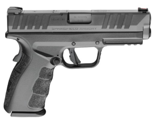 XD MOD.4 OSP, 9mm, 4" Barrel, OR, Fiber Optic Front, Black, 10-rd
