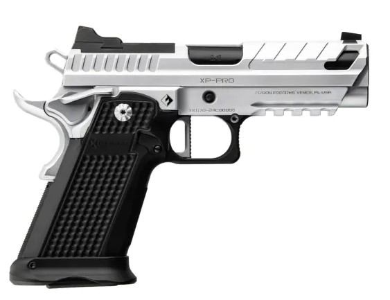 XP Pro, 9mm, 4" Bull, OR, Chrome, Black, (2) 17-rd Glk Mag
