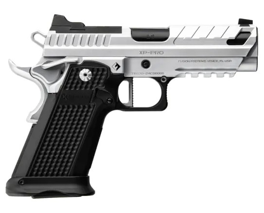 XP Pro, 9mm, 4" Bull, OR, Chrome, Black, (2) 10-rd Glk Mag