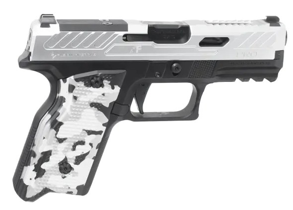XF Pro, 9mm, 4" Fluted, OR, Chrome, Snow Camo, (2) 15-rd Glk Mag