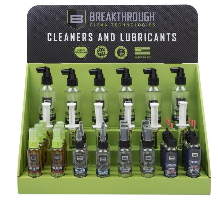 BCT Cleaners and Lubricants Display, 36 Pack, Drop Ship Only