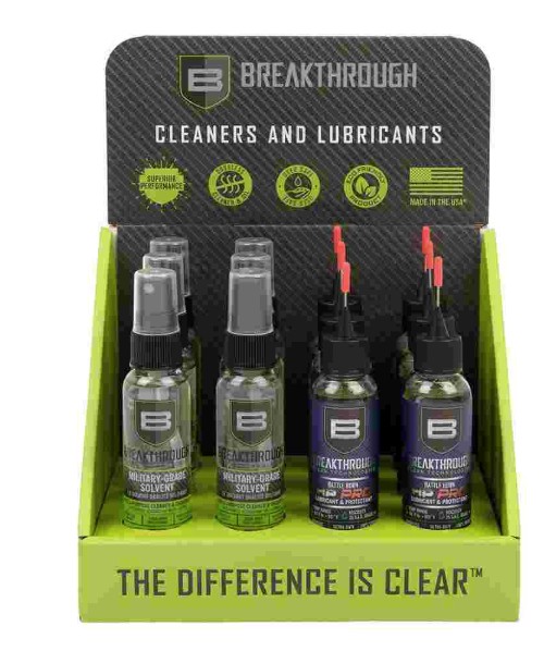 BCT Cleaners and Lubricants Display, 12 Pack, Drop Ship Only