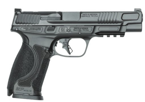 M&P9 M2.0 Metal HD, 9mm, 5", OR, NTS, Black, (2) 15-rd, Compliant Model