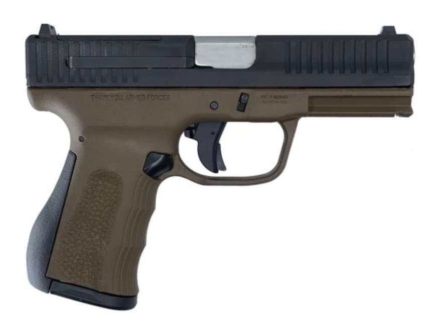 FMK G3, 9mm, 3.87", OR, Black, Burnt Bronze, 10-rd, Compliant