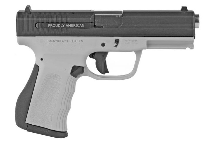 FMK 9C1 G2, 9mm, 3.87", Black, Titanium Grey, 14-rd