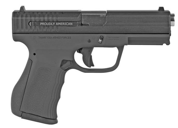 FMK 9C1 G2, 9mm, 3.87", Black, 10-rd, Compliant
