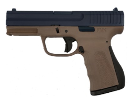 FMK 9C1 G2, 9mm, 3.87", Black, Burnt Bronze, 10-rd, Compliant