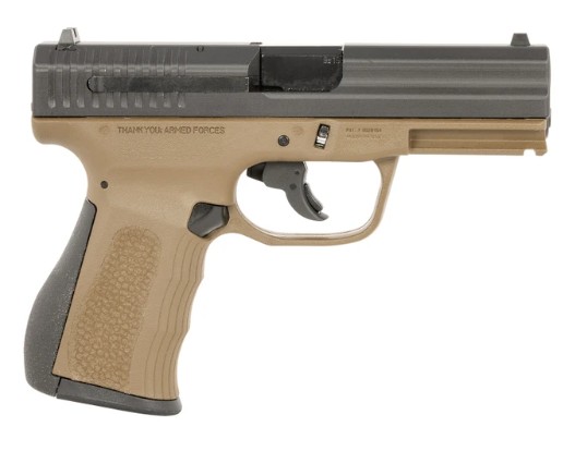 FMK 9C1 G2, 9mm, 3.87", Black, Burnt Bronze, 10-rd, CA/MA Compliant