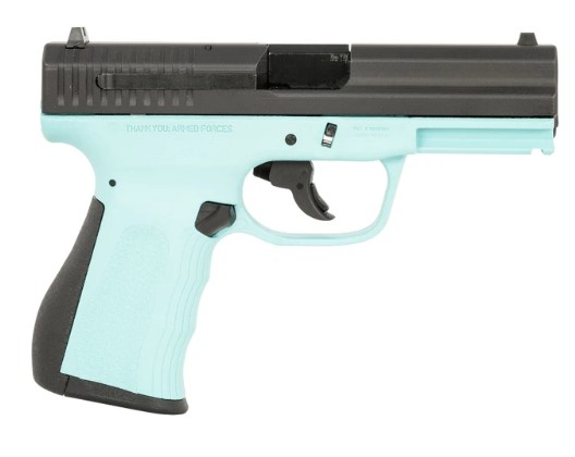 FMK 9C1 G2, 9mm, 3.87", Black, Blue Jay, 10-rd, CA/MA Compliant