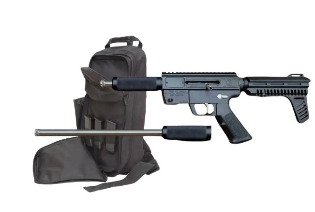 Spark Survival System, 9mm, 17" TB, 5" Takedown Tube, Black, 17-rd Glk Mag