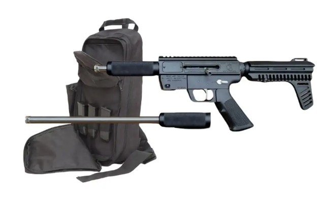 Spark Survival System, .45 ACP, 17" TB, 5" Takedown Tube, Black, 13-rd Glk Mag