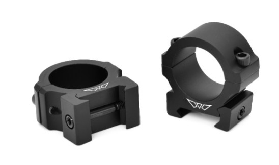 Vapor Horizontal Rings, 1", Low, Matte
