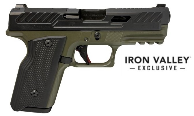 XF Pro, 9mm, 4" OR, Black, ODG, (2) 15-rd, IVS