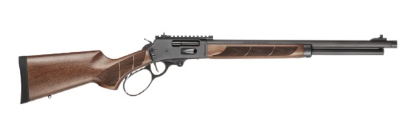 S&W Model 1854 America 250, .45-70, 20" TB, OR, Large Loop, Eng, Black, Walnut, 6-rd