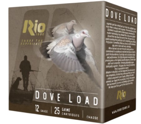 Dove Load, 12 Gauge, 2 3/4", 1 1/8 oz, #8 Shot, 250/Case