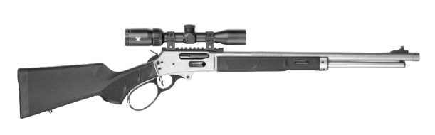 S&W Model 1854 Scope Combo, .30-30, 20" TB, Vortex CF HD 2-7x32, Stainless, Black, 6-rd
